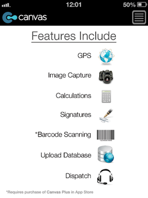 Canvass App Storeipad