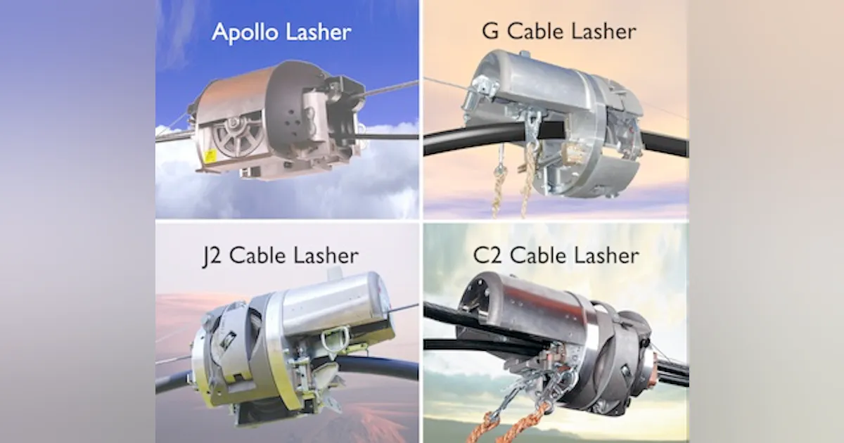 Cable lashers for utility and telecom cables | Utility Products