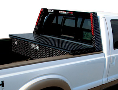 toolbox and headache rack