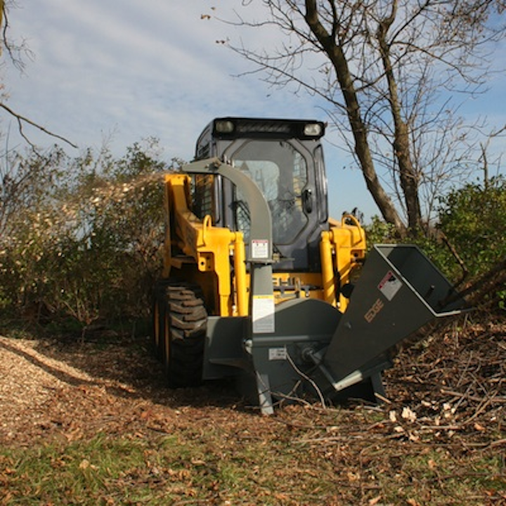 wood chipper attachment