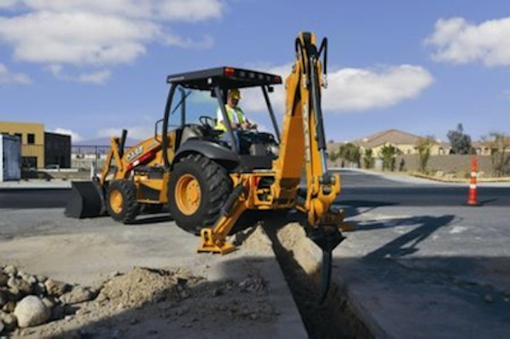 loaders and backhoes