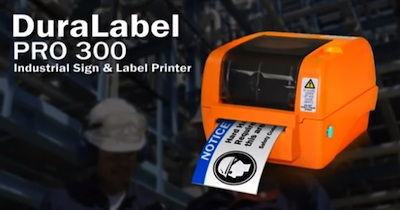 DuraLabel PRO 300 label printer from Graphic Products Utility Products