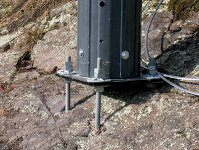 Duratel Pilot Knob Fibergla