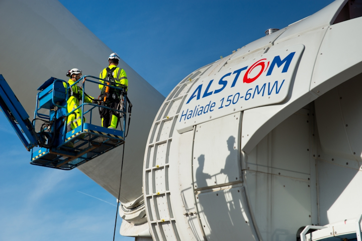 Haliade150 6mw Offshorewindturbine