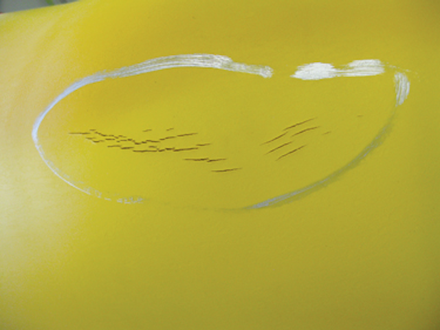 Hi Cracking On Rubber Can B