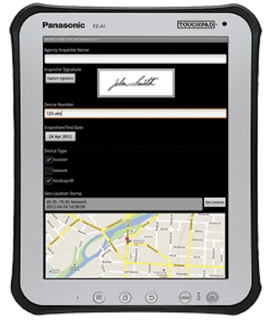 Panasonic Toughpad A1 With