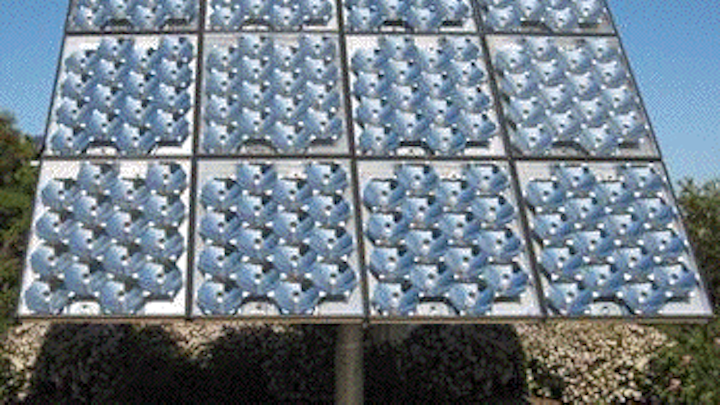 Solfocussolarpanel