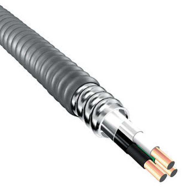 1803uppf Afc P02 Pvc Jacketed Mc Cable