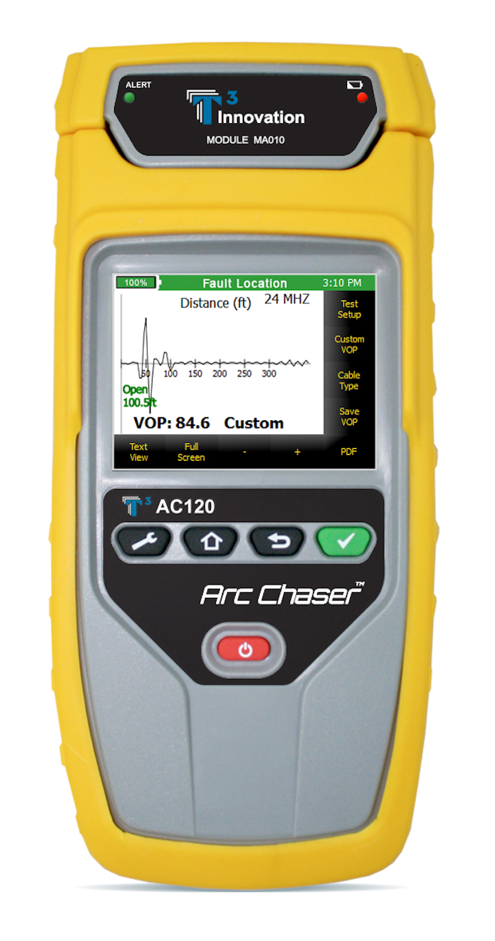 Cable Test Equipment Arc Chaser Cable Tester And Tdr Unit Utility Products