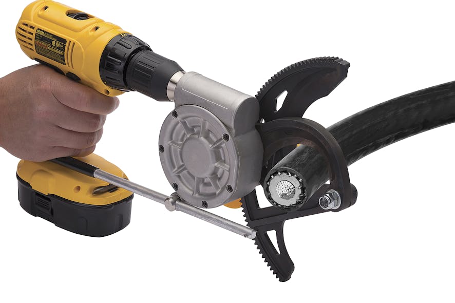 Cable cutter for large MCM cables Utility Products