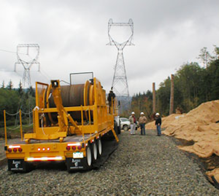 Transmission and distribution Tension stringing equipment Utility