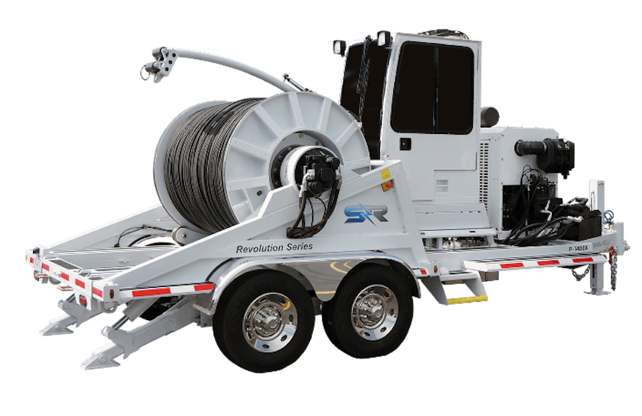 Line construction 14,000 lb. drum puller Utility Products