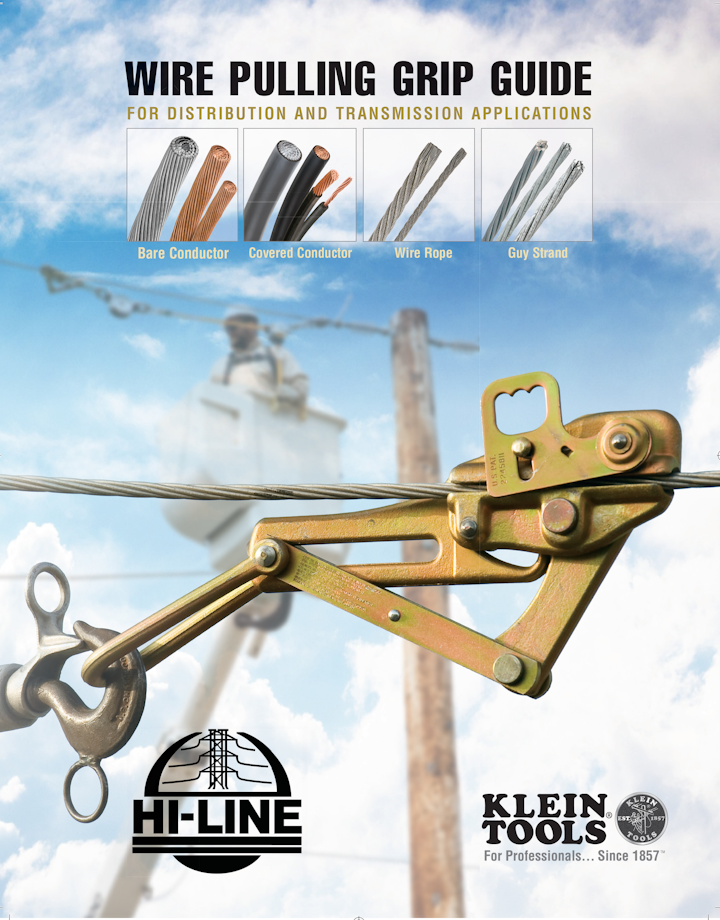 Transmission and distribution Wire Pulling Grip Guide Utility Products