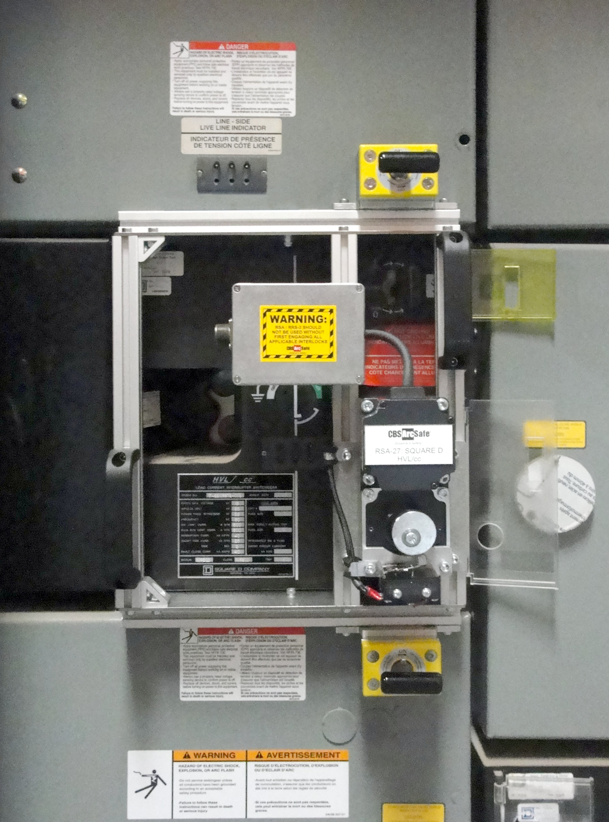 Remote Switch Actuator For Square D Hvl Cc Medium Voltage