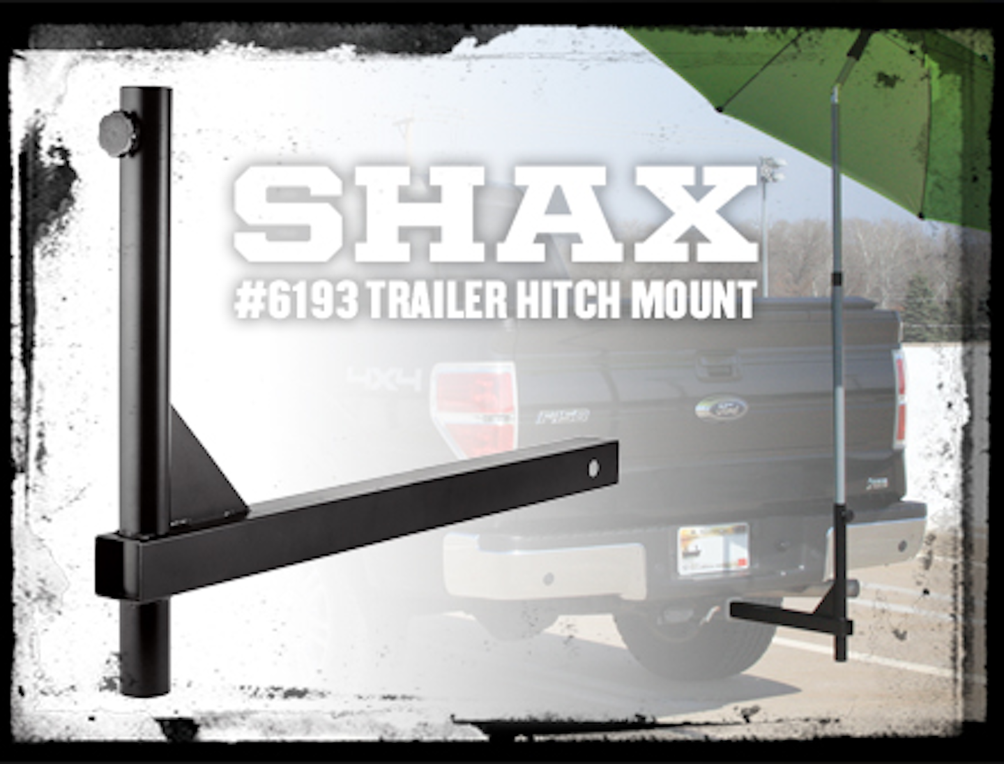 Truck accessory Umbrella Trailer Hitch Mount Utility Products