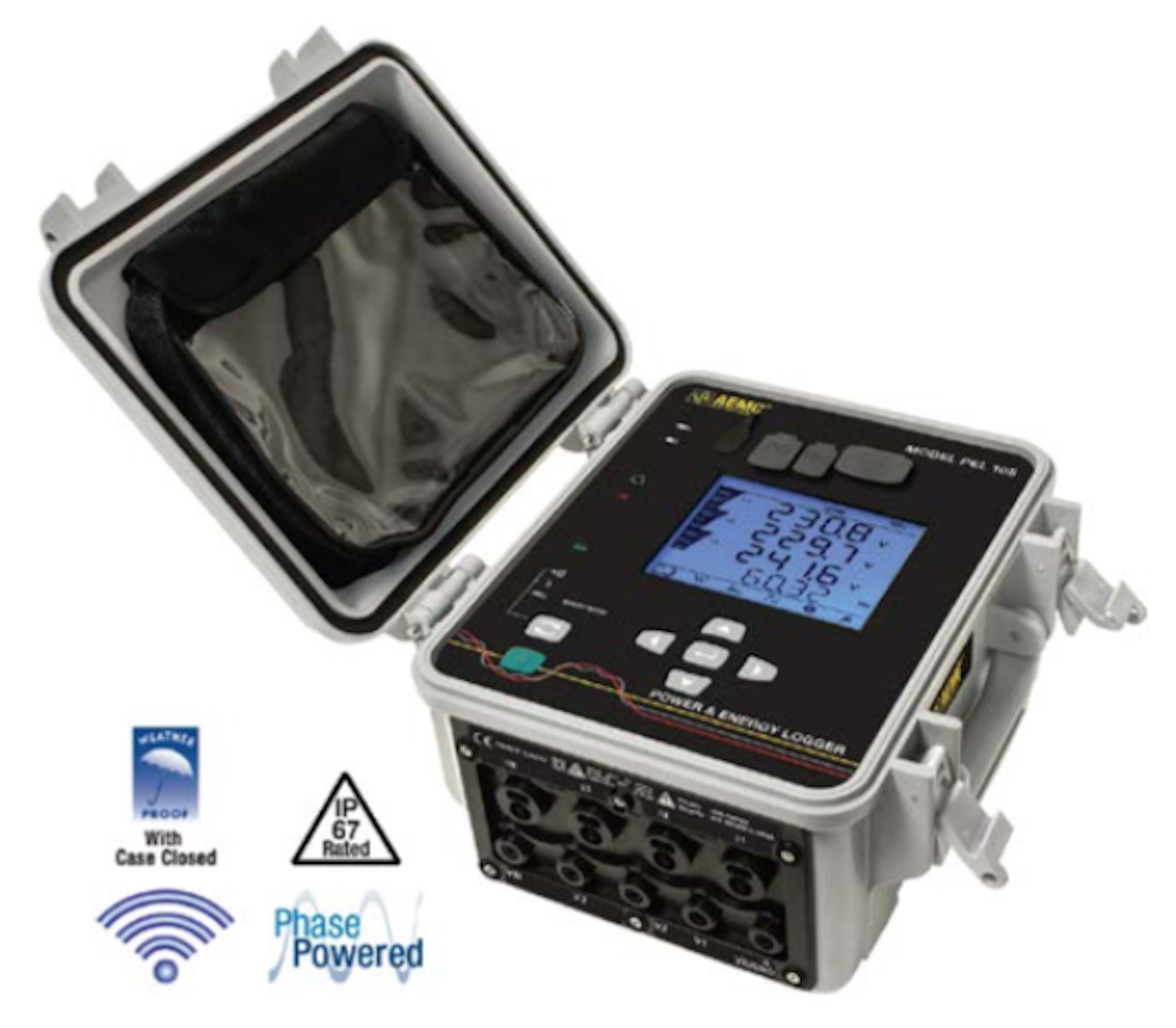 Data logger Single, dual and threephase power and energy logger