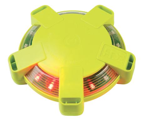 Voltage detector detects, alerts utility personnel of strong electric