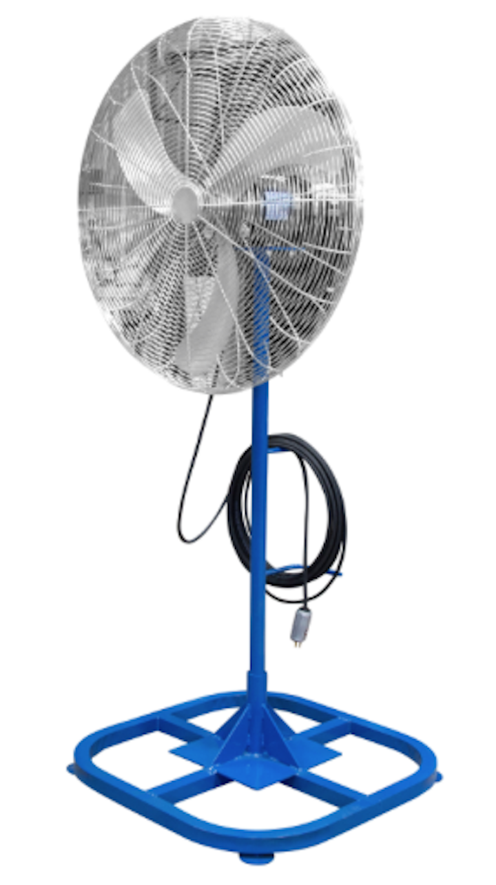 Safety Products Electric Explosion Proof Fan For Spot Cooling Hazardous Locations Utility Products