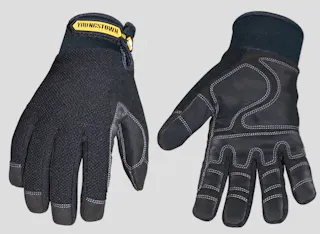Work gloves: Waterproof winter work gloves are 100 percent ...