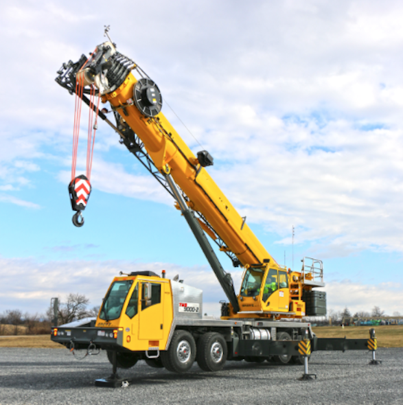 Construction equipment Truck crane features a number of improvements