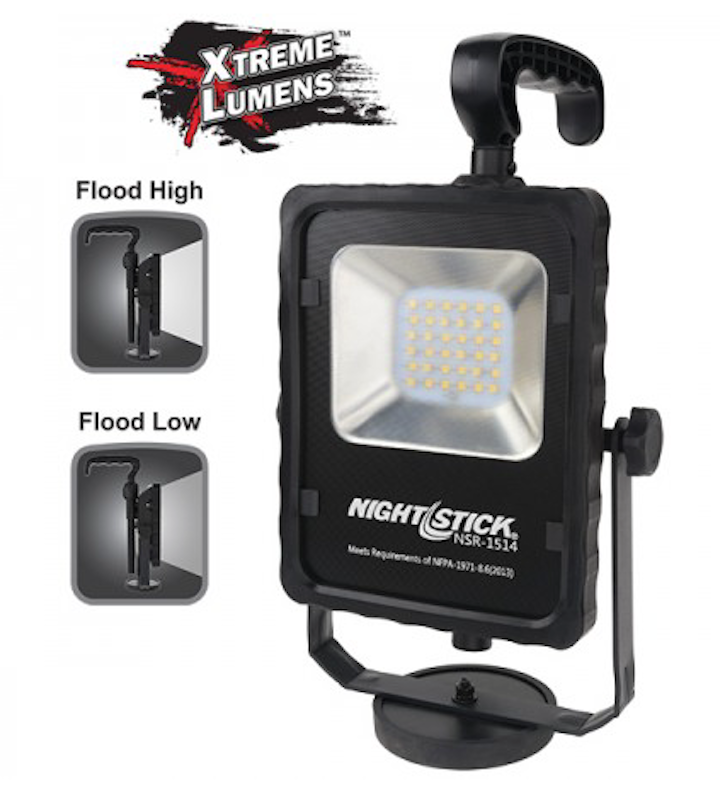 Work lights: Rechargeable LED area light with magnetic ...