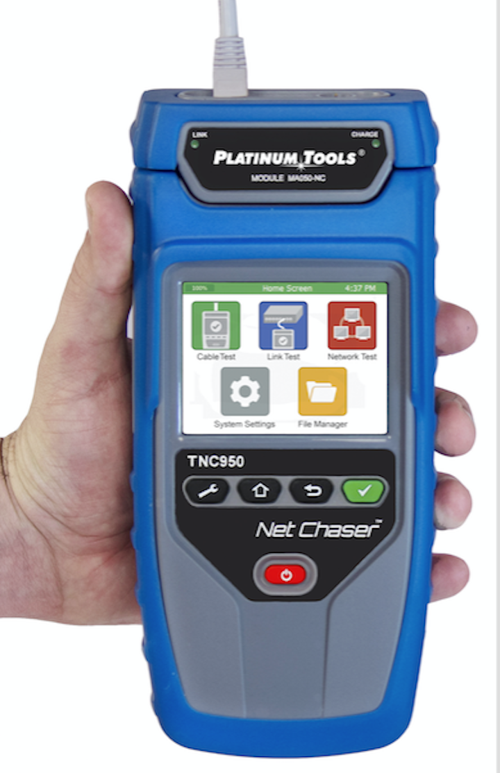 Test equipment Speed Certifier and Network Tester Utility