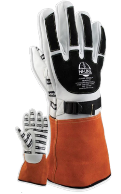 Hi Line HLHGX5 10 Hi Grip Xtreme 14 Inch Size 10 High Voltage Glove 