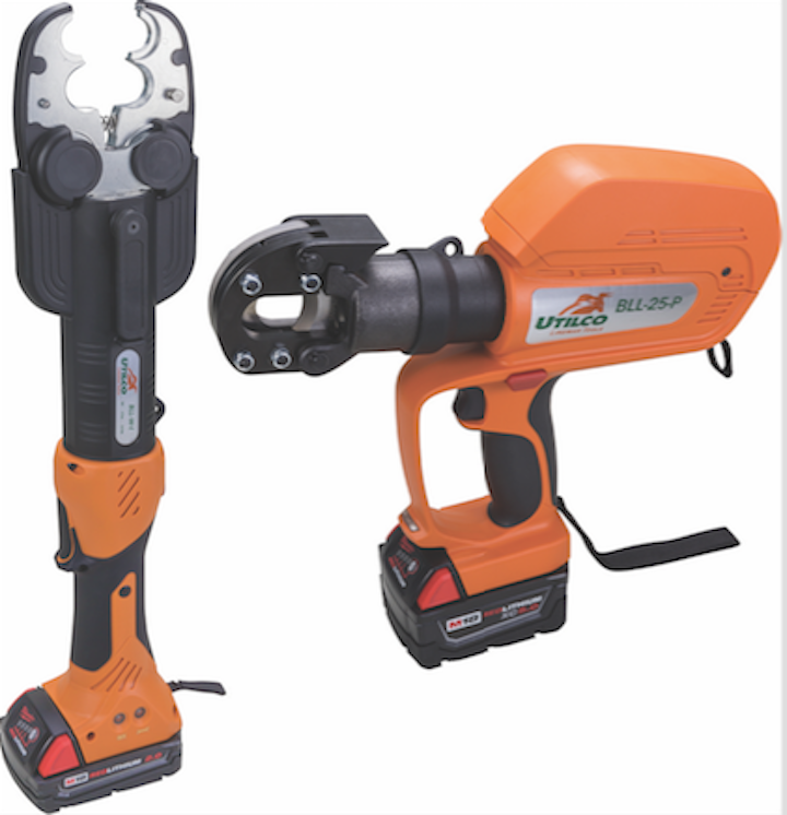 Utility supplies Lineman Tools, inline and pistol grip cutters and