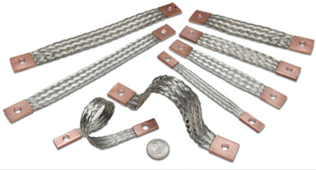 Safety equipment Braid / Grounding Jumpers provide flexible grounding