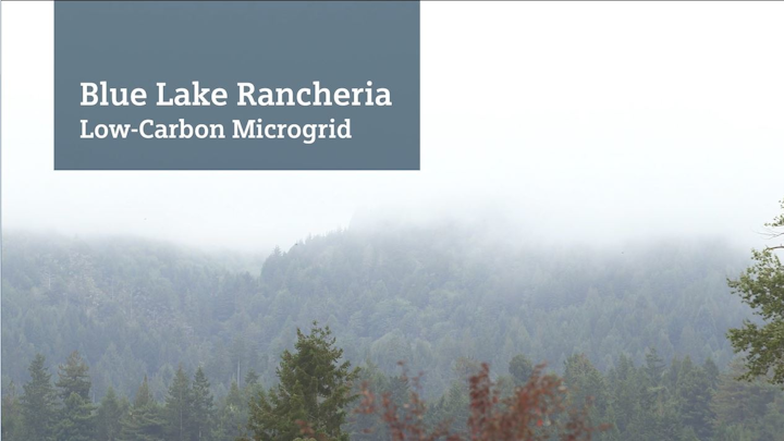 solar energy storage microgrid site