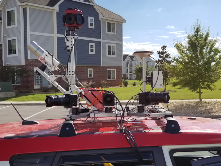 The LIDARUSA ScanLook Highway Mapper System integrated with Phase One Industrial cameras.