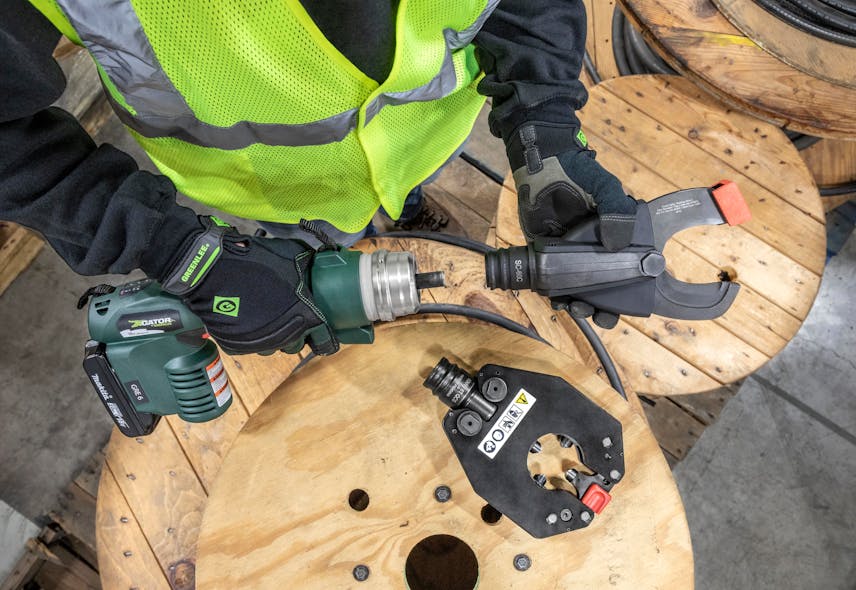 Greenlee's Multifunctional Tool to Cut Wire, Crimp Connectors and