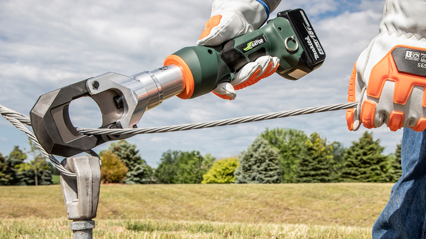 Greenlee Introduces ESG45LX Gator Hard Metal Cutter Utility Products