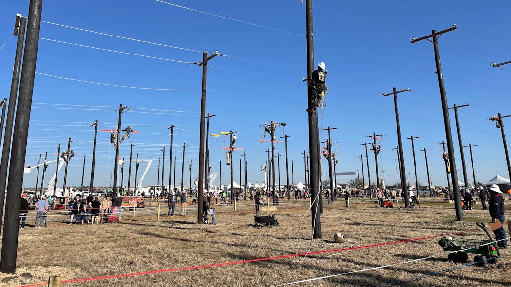 Public Power Lineworkers Demonstrate Skills and Earn Trophies at